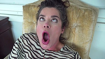 Embarrassed milf gets spontaneous orgasms - medical condition