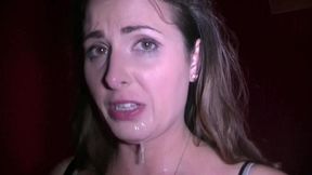 helena price visits an adult theater! sucking random strangers big black cock in public. pt3