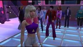 Disco Disco Party with Group Action &#x00A6; Porno Game 3D