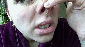 blow one's nose mp