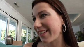 Brown-haired Lesbians Nicole and Katherine Explore Intimate Pleasures