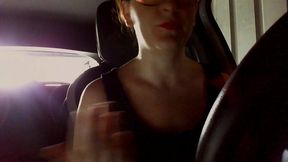 i drive fast in my car while masturbating in 4k