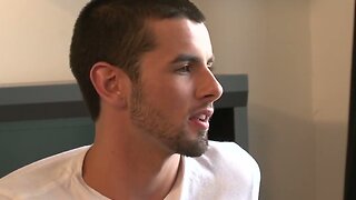 Two Muscular Guys Compete in Hot Gay Audition!