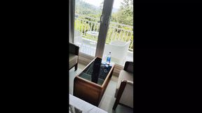 Hot Telugu lovers indulging in passionate nights and days during their hotel honeymoon in Munnar, Kerala