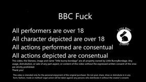 Bunny's BBC Dildo Fuck