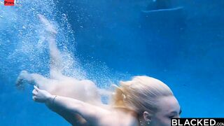 BLACKED hot Blondes Elsa Jean & Ivy Wolfe share gigantic bbc