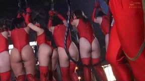 Bondage in Japan: Brunette Babe&#039;s Cosplay Catastrophe