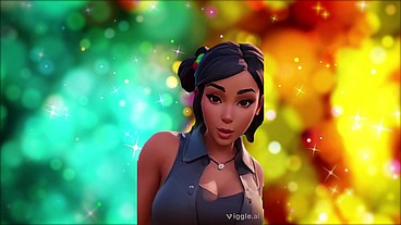Thick big booty AI chick animations Pt2