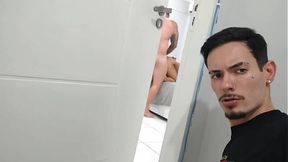 We were caught red-handed by my husband's friend!!