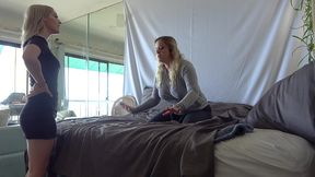 stepsister fucks stepson to help with his porn addiction