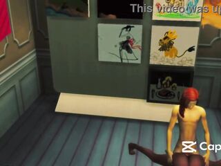 Sims4Pron: Alabaster X Zoey Compilation 1