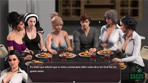 Feast Your Eyes on Their Screaming Orgasms Tonight: A Seducing Soir&#x00E9;e's Sinister Supper