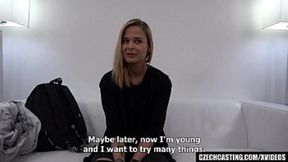 Newbie Teen in Czech Audition