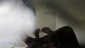 Tiny human Joe Takes a Shower with his Giantess Wife POV 4k