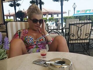 Public climax with lovens lush control by my stepbrother