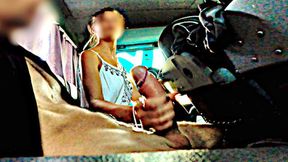 PUBLIC BUS FLIRTATION: I flash my dick&#x1F32D; to a hot girlshe can't say no