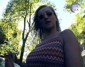 Perfect German Blonde Gives Head After Hot Pussy Fingering Action
