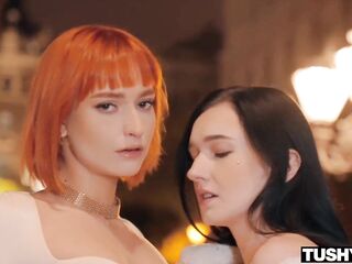 TUSHYRAW Anal obsessed Besties Dolly Dyson And Britney Dutch Share A Hard Dong
