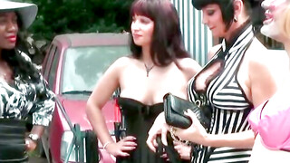 Busty Babes Take on the Unbreakable Cock Unleashing the Beast Within