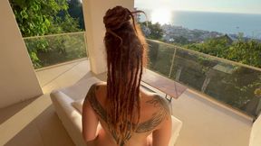 Sunset Facefuck Session