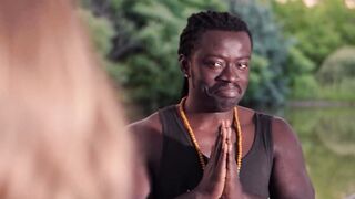 Eveline Dellai wants her yoga instructor's Freddy Gong's huge cock