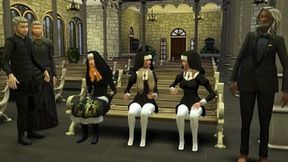 Catholics F*cking Hot Nuns In The Sacred Temple 3D XXX Hentai