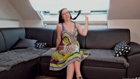German Scout: Raw College 18 Bella Pickup, Real Street Casting Fuck