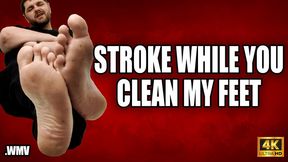 KingMarti: Stroke While You Clean My Feet 4k - WMV