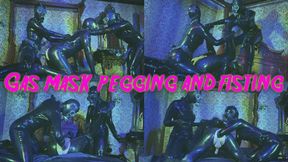 Gas Mask Pegging and Fisting with Mistress Patricia Valeska Maz Morbid HDR10 1080p 60fps