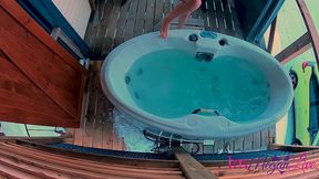 jacuzzi jilling off outdoor - immeganlive