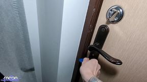 I caught my friend's mom jerking off and she agreed to take my virginity - Russian talk porn