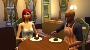she invited his neighbor to a cake and turned into sex