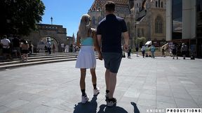 a day with veronica leal: sightseeing, anal fucking, creampies