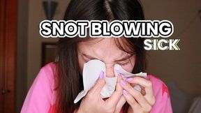 Collected my snot for several days