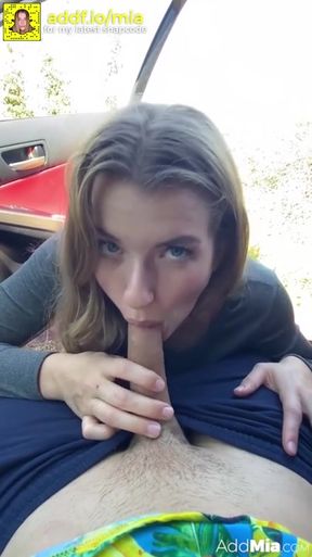 Mia Melano, Blonde, Homemade, Natural Tits, Car Sex