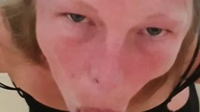Tight MILF Tied, Deepthroating & Hard Doggystyle Fuck
