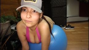 ndngirls #13 cree native american indian teen 18yo gets interracial big black cock workout from her personal trainer