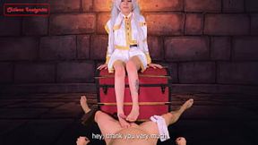 Cosplay Frieren - Elf Seeks Spellbound Warrior for Seductive Sword