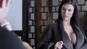 Moms nasty big-titted mammary majesty gets worshipped by me, Peta Jensen