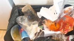 Giantess Crashes Tiny human Party in her Trash 1080 smaller