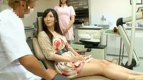 Asian Beauty Get Pounded Hard By Her Dentist and His Horned-Up Assistant