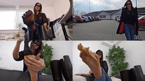 Croissants refined under my feet a whole day (small version)