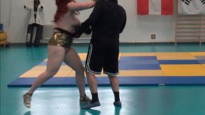 Carmen and Rico are into another boxing match, where Carmen needs all her power to win the fight