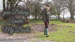 you Belong Under My Boots