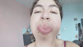 Blowing raspberries for you