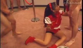 asian bukkake cum whore - Japanese cosplay porn