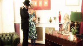 Office Pro Fucks His Secretary & Hottie, Rough Action