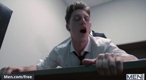 Men com - Office boy gets ass fucked by boss - Paul Canon, Kit Cohen