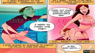 Screwed God-Mother - 18yo seduced by his slutty God-Parent - He Plowed her inside the Booty
