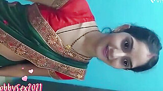Cheating Newly Married wife with Her Boy Friend Hardcore Fuck in front of Her Husband ( Hindi Audio )